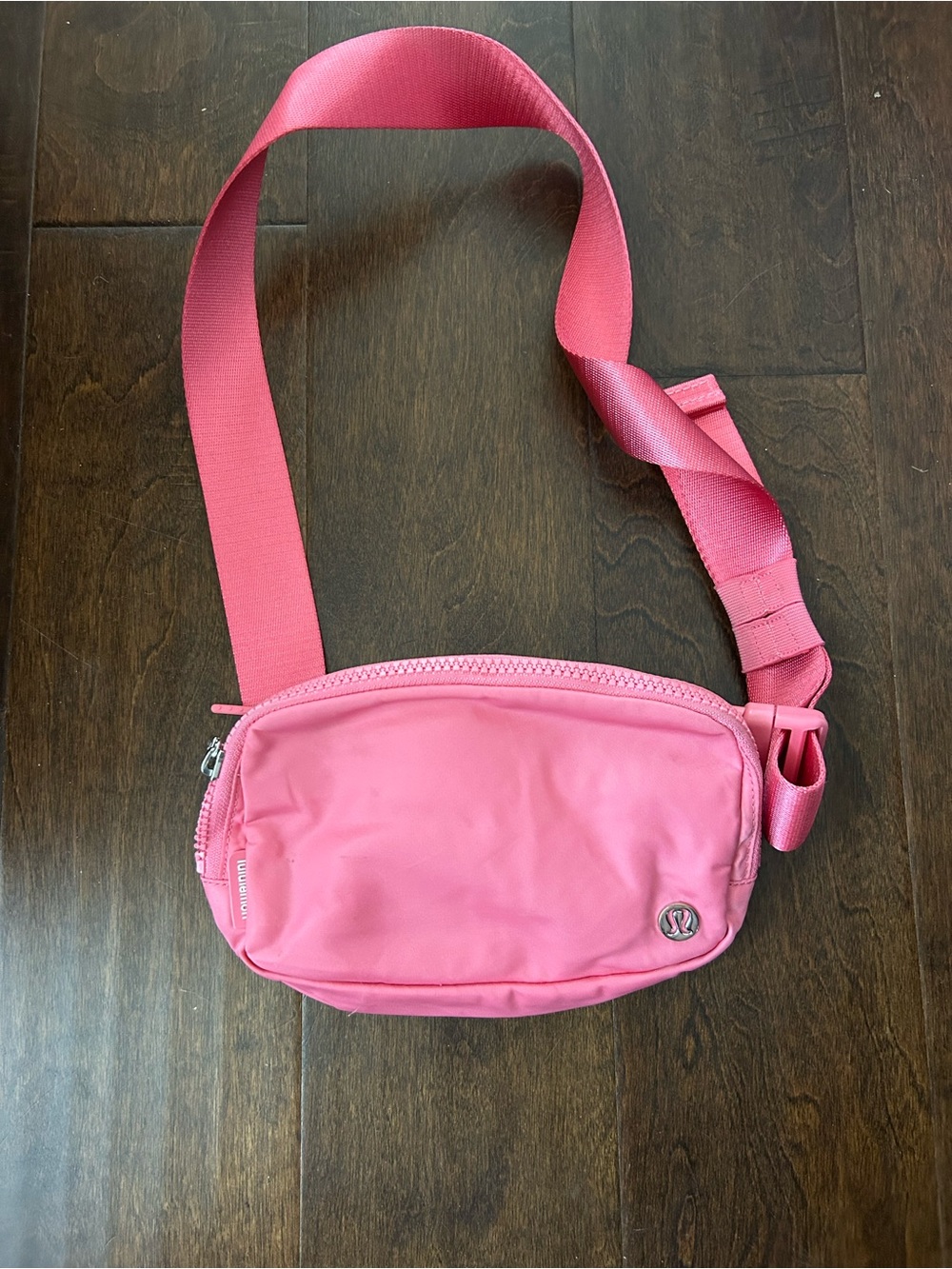 Lululemon athletica - Pink Crossbody Belt Bag with Adjustable Strap